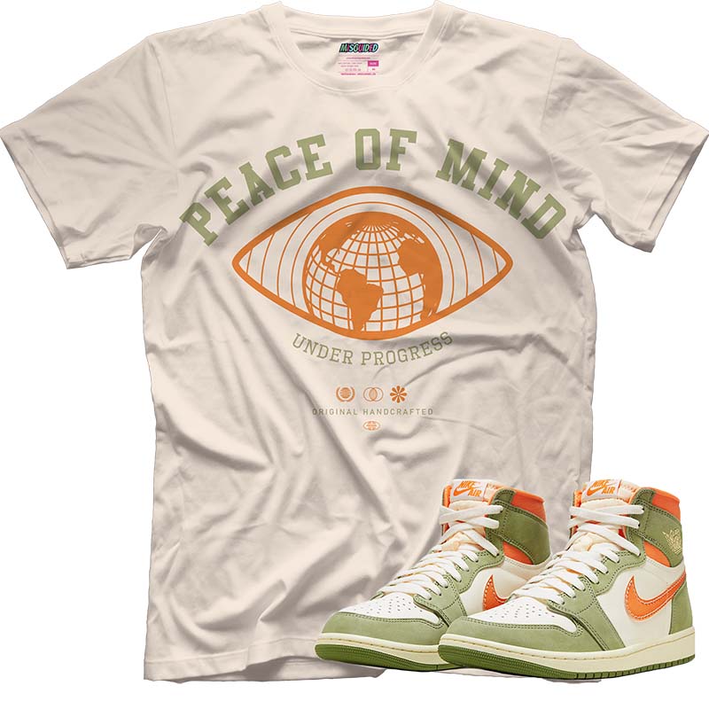 Peace Of Mind (AIR JORDAN 1 HIGH OG CRAFT “CELADON”) T-Shirt - Power Drip