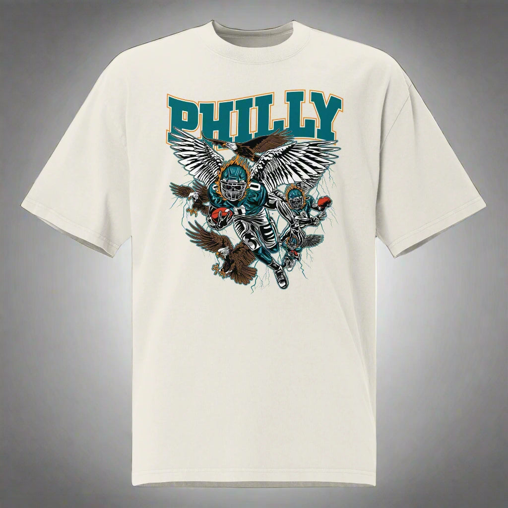 Philadelphia City "Staple" White T-Shirt - Power Drip