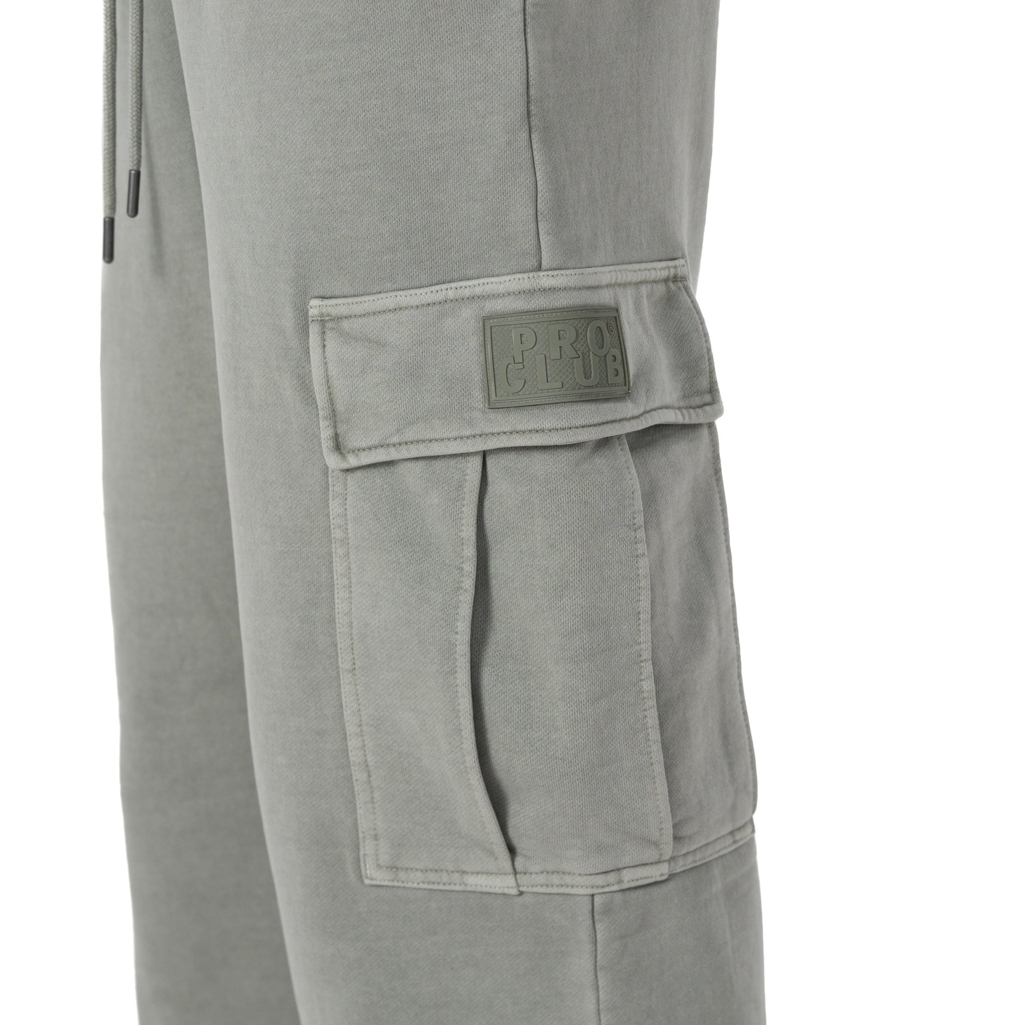 Pro Club Men's Heavyweight Vintage Wash Cargo Sweat - Power Drip