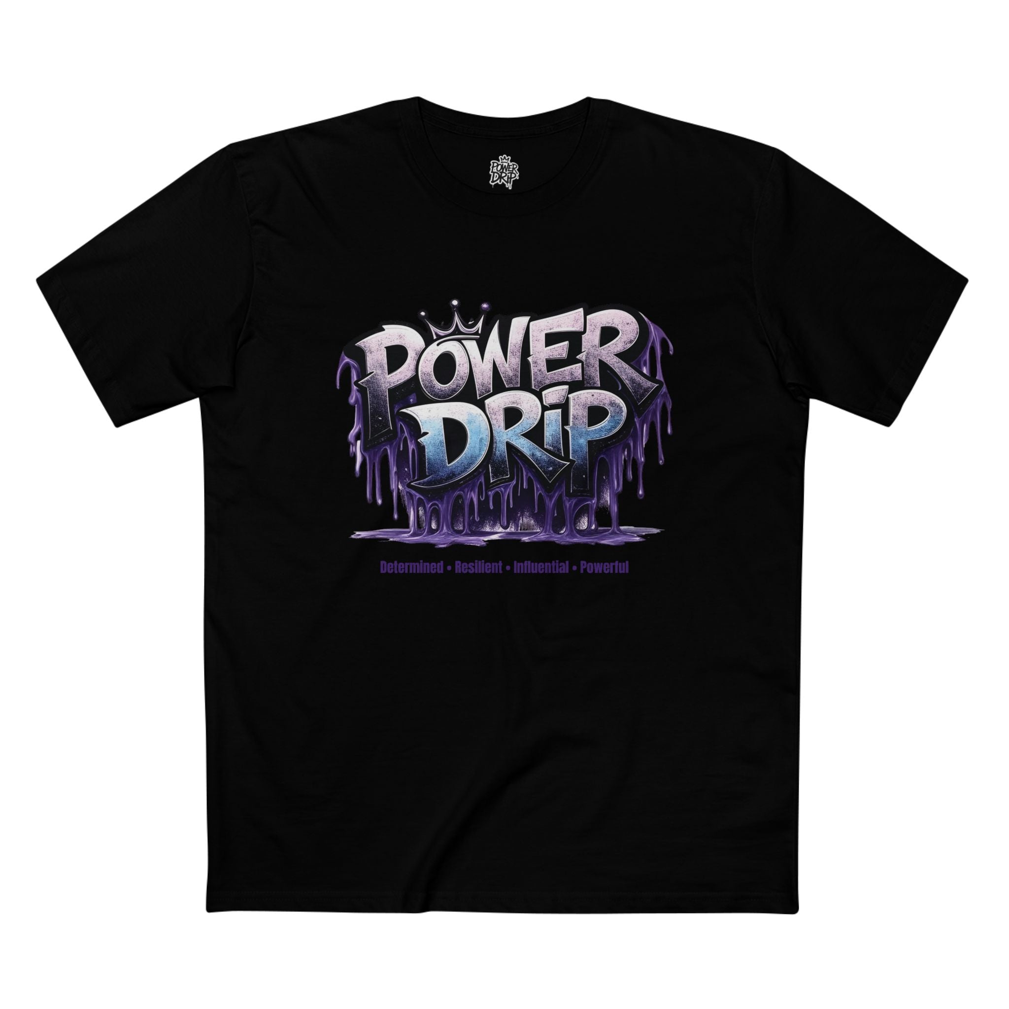 Purple Drip Tee - Power Drip