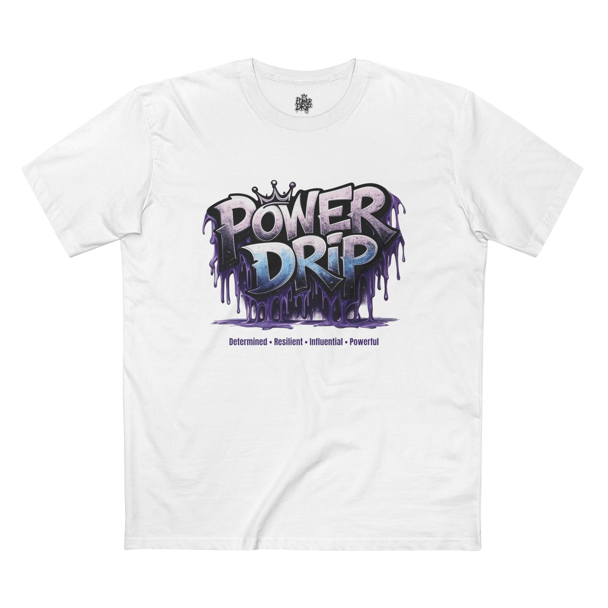 Purple Drip Tee - Power Drip